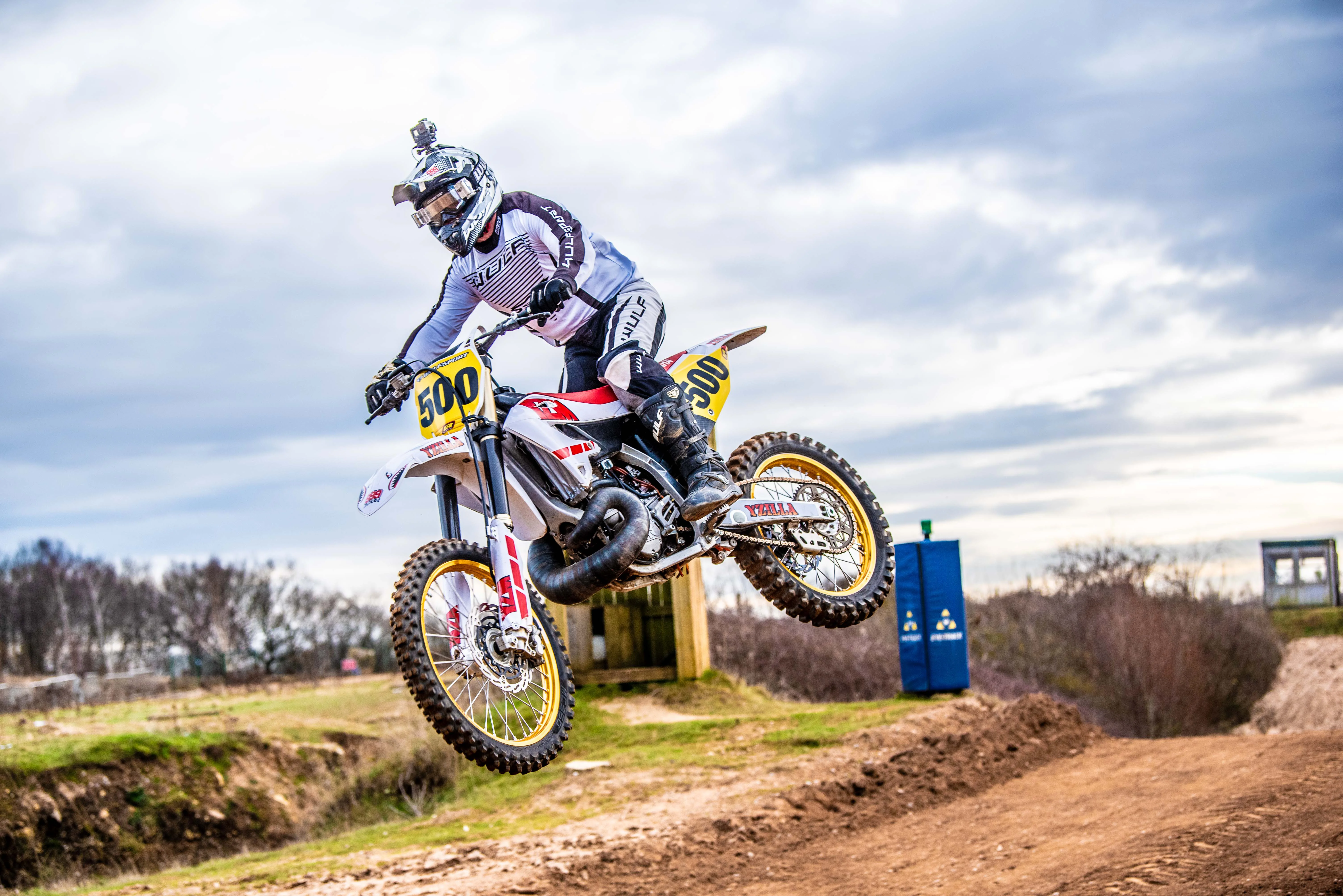 Basic membership rider on motocross track